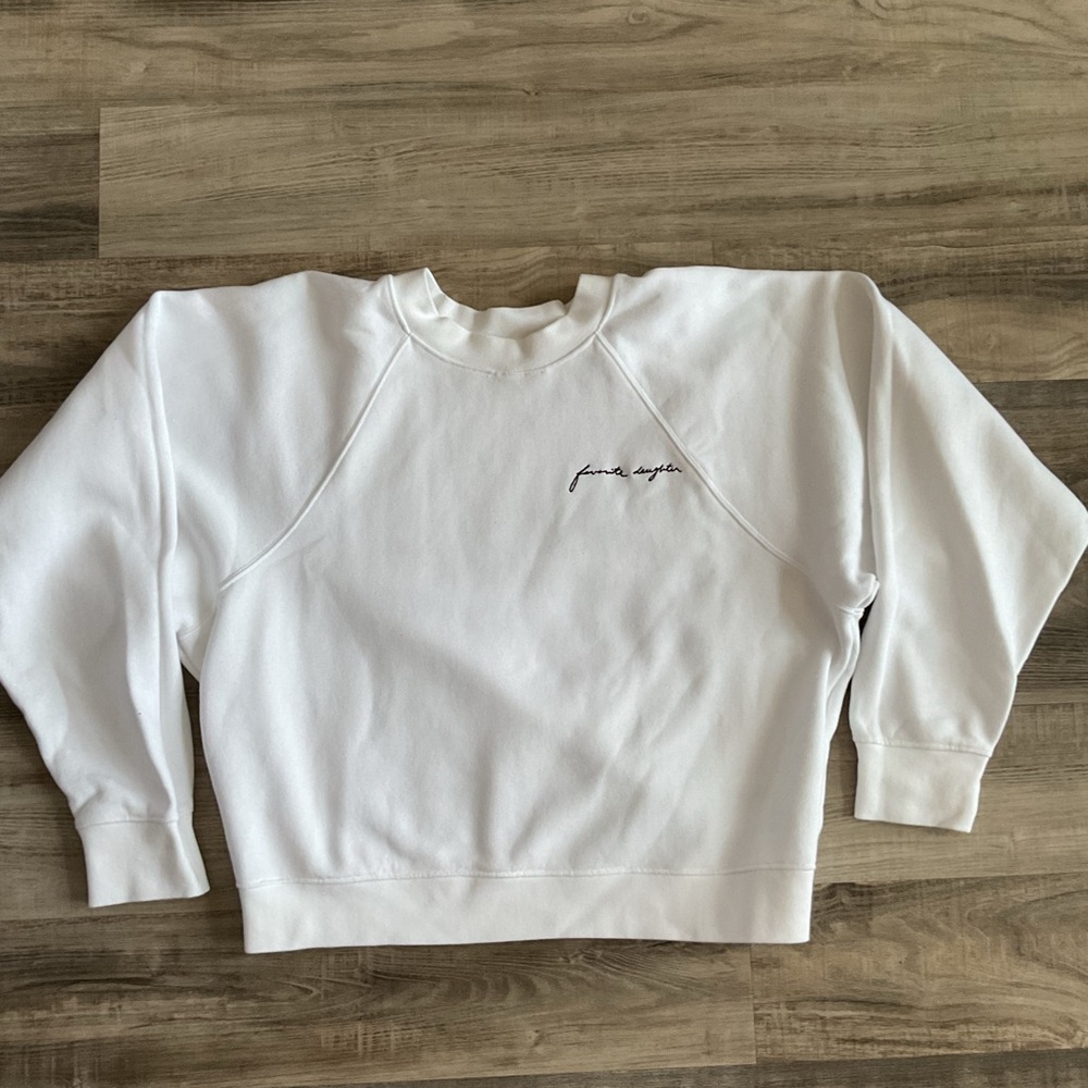 Favorite daughter white sweater